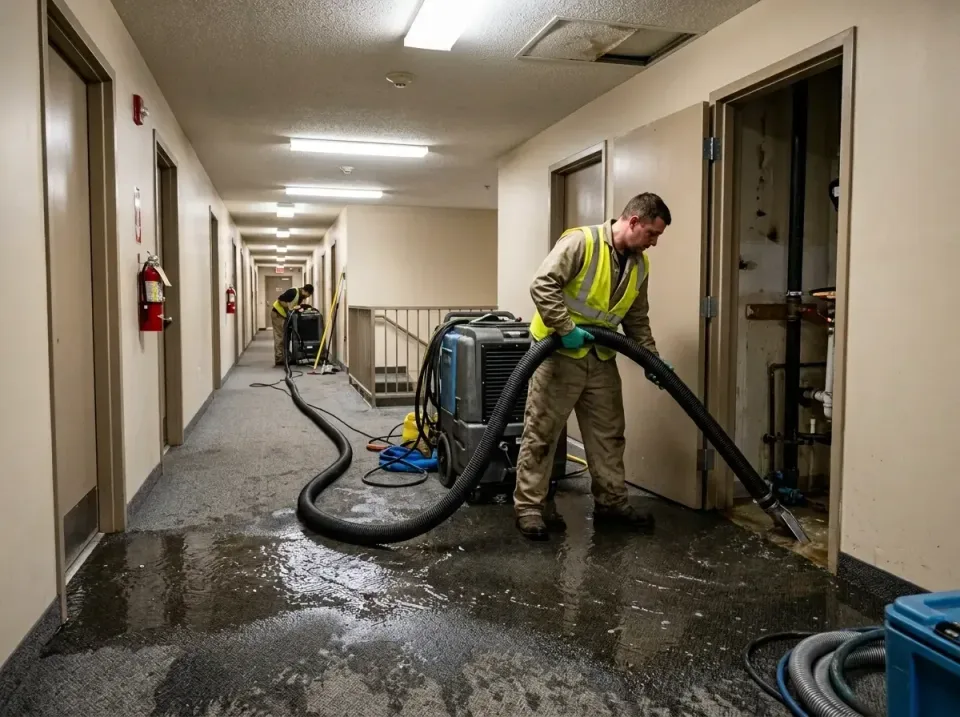multi-unit-apartment-hallway-f-005 — frequently asked questions, Emergency Burst Pipe Water Extraction & Removal in Wausau,…